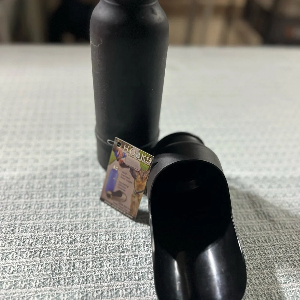 Black Dog Water Bottle